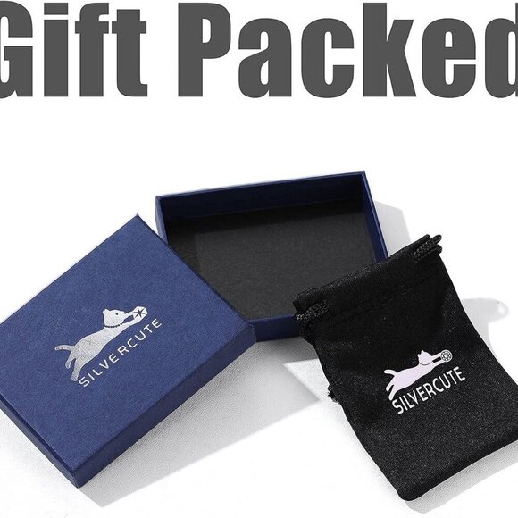 Sterling Silver Butterfly Earrings with Amethyst Dangles Youthful Gift for Women - Picture 9 of 9